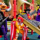 Slayer MacCheeze, Ronald Osbourne, Catburglar, and Grimalice of Mac Sabbath (Photo: Paul Koudounaris)